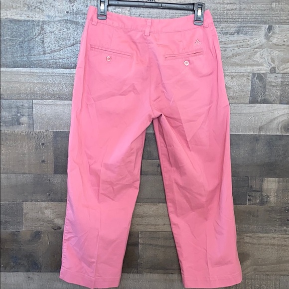 Pretty Pink Adidas Cropped Pants - Picture 4 of 8